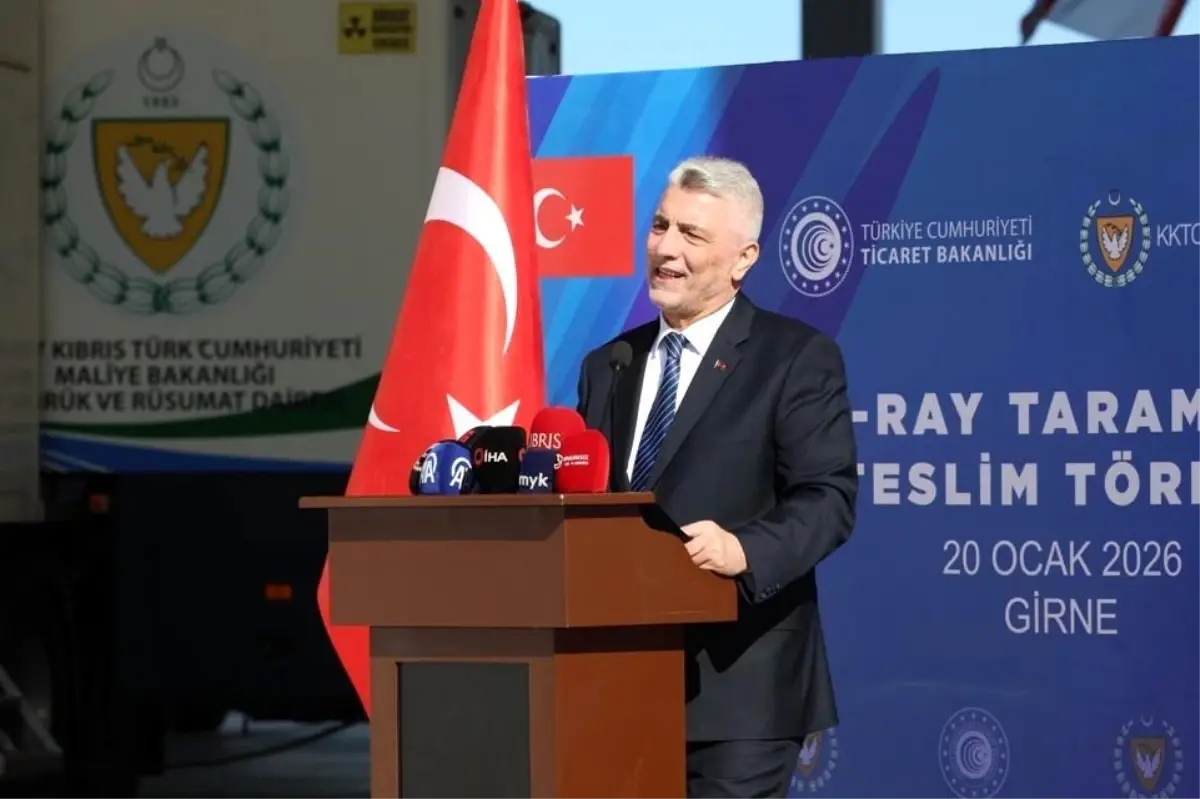 Lefkoşa’da Mobil X‑Ray Tarama Sistemi Resmen Kullanıma Açıldı