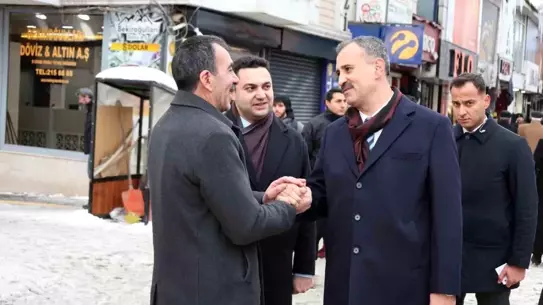 Ağrı Valisi Bozkurt esnaf ziyareti