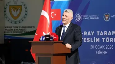Lefkoşa’da Mobil X‑Ray Tarama Sistemi Resmen Kullanıma Açıldı