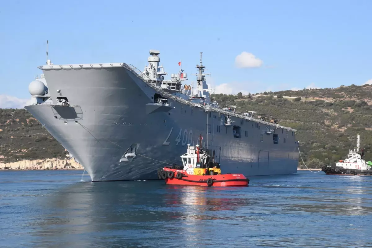 Anadolu Türk Deniz Görev Kuvveti NATO Misyonuna Başladı