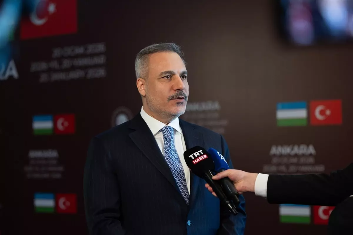 Fidan, Türkiye-Özbekistan 4+4 Mekanizması Sonrası Suriye Ateşkesine Destek Vurgusu Yaptı
