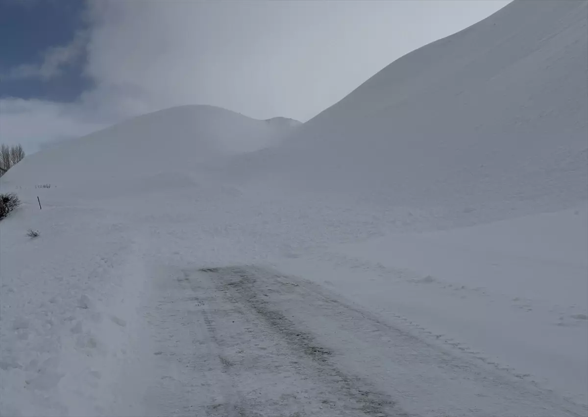 Bingöl'de Çığ Nedeniyle Kapalı Yol Yeniden Açıldı