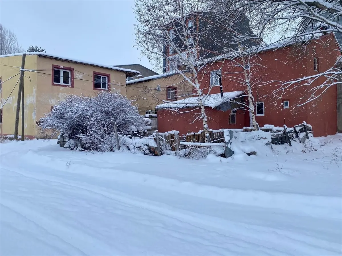 Doğu Anadolu’da Şiddetli Kar ve Düşen Sıcaklıklar Hayatı Felçledi
