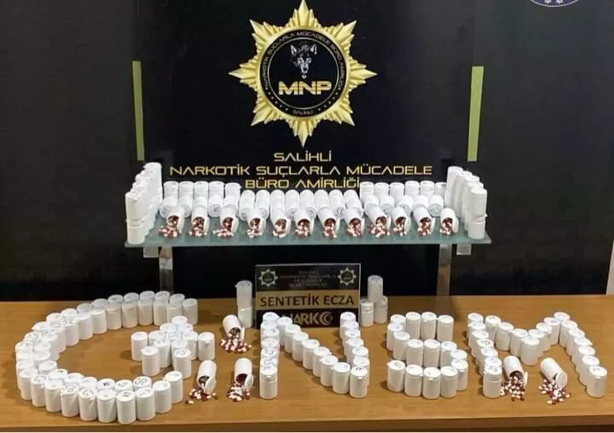 Manisa Salihli’de 11 Bin Uyuşturucu Hap Ele Geçirildi: Geniş Operasyon Sonuçları