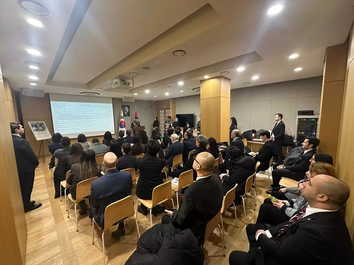 Seul Büyükelçiliği'nde Tuğgeneral Tahsin Yazıcı '2026 Kore Savaşı Kahramanı' Olarak Onurlandırıldı