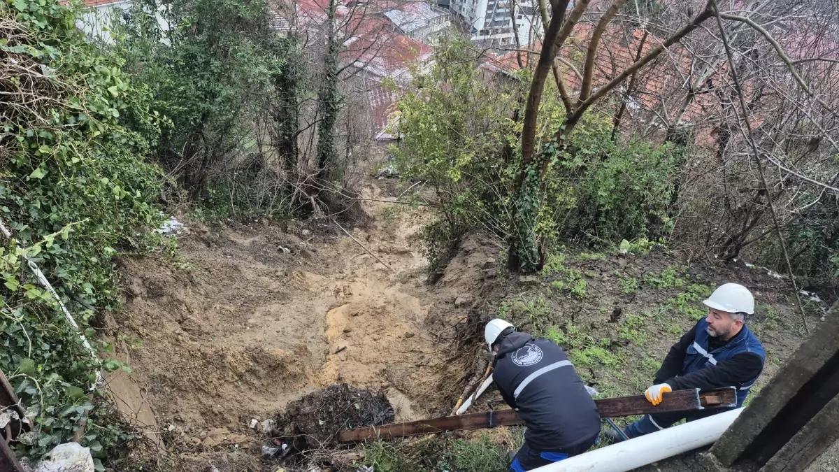 Zonguldak’ta Heyelan Felaketi: Su Borusu Patladı, Elektrik Kesintisi Yaşandı