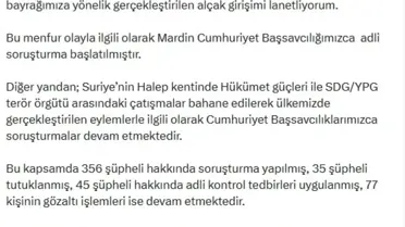 Bakan Tunç soruşturma duyurusu