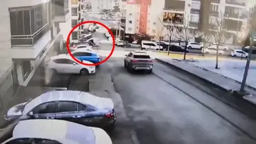 Kaza sonrası tanker ve çarpışan araçların fotoğrafı
