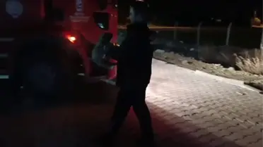 Kurtarılan yavru köpek fotoğrafı