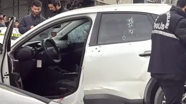 Kağıthane silahlı saldırı yerinde polis ekipleri