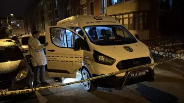 Olay anındaki güvenlik kamerası görüntüsü