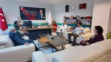 Bağış yapılan tekerlekli sandalyeler