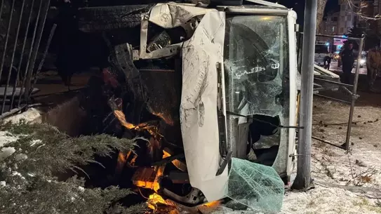 Kazanın gerçekleştiği yol kesiti