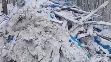 Karla kaplı Gölköy yolları ve çökelen hayvan ağı