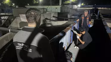 Denetim sırasında çekilen fotoğraf