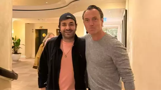 Hasan Can Kaya, Hollywood’un Ünlüsü Jude Law’la Buluştu: Nuri Bilge Ceylan Hayranlığı Ortaya Çıktı