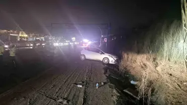 Çerkezköy'de Araç Çarpması Sonrası Elektrik Kablosu Sarktı: 1 Yaralı