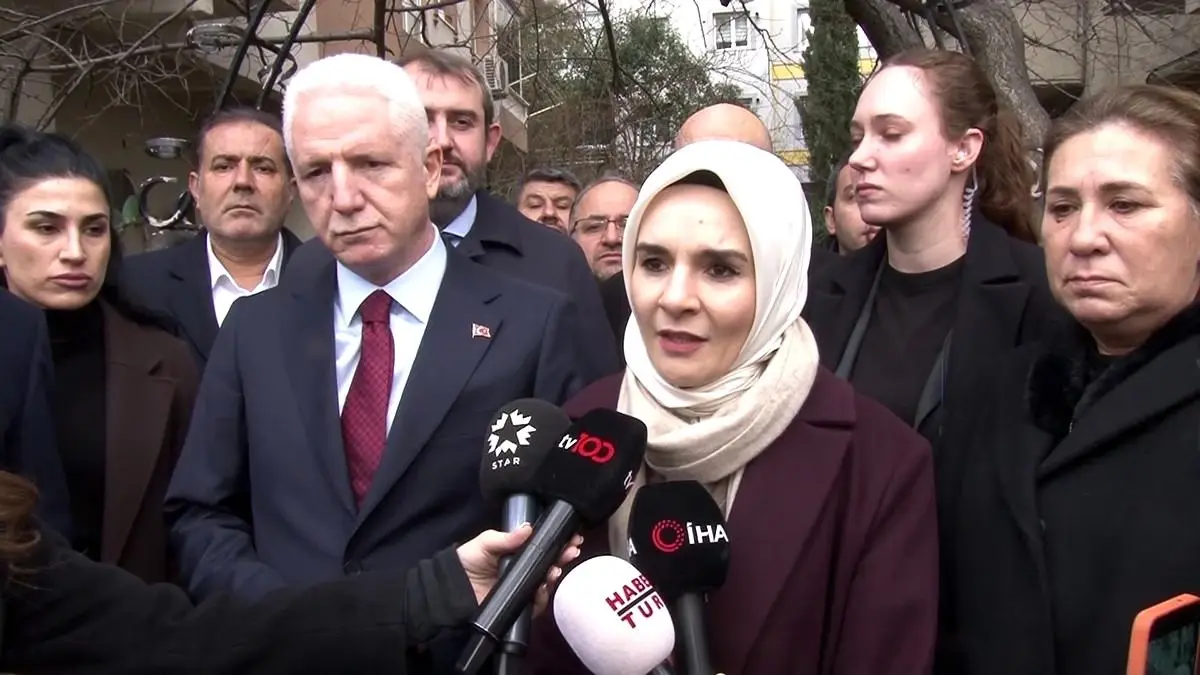 Aile Bakanı Göktaş ve Valinin Atlas Çağlayan'ın Ailesine Taziye Ziyareti