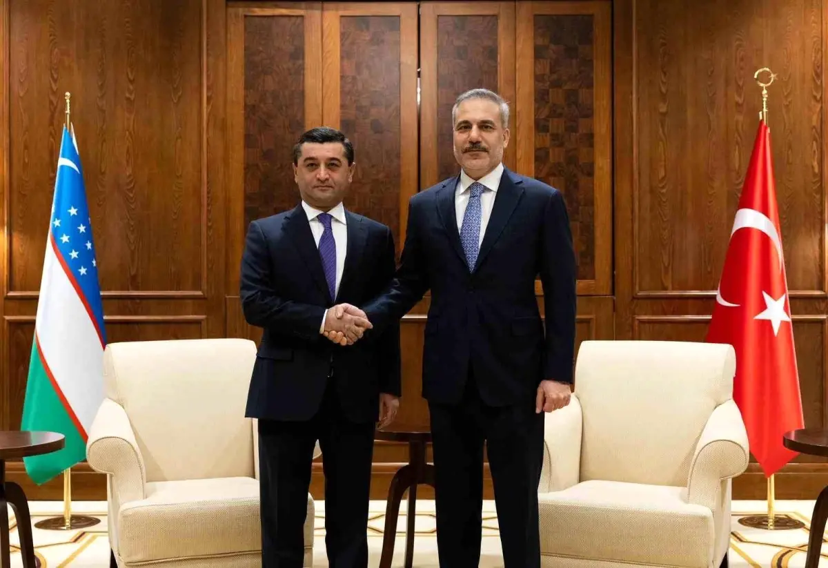 Ankara’da Dışişleri Bakanları Fidan ve Saidov Görüşme Gerçekleştirdi