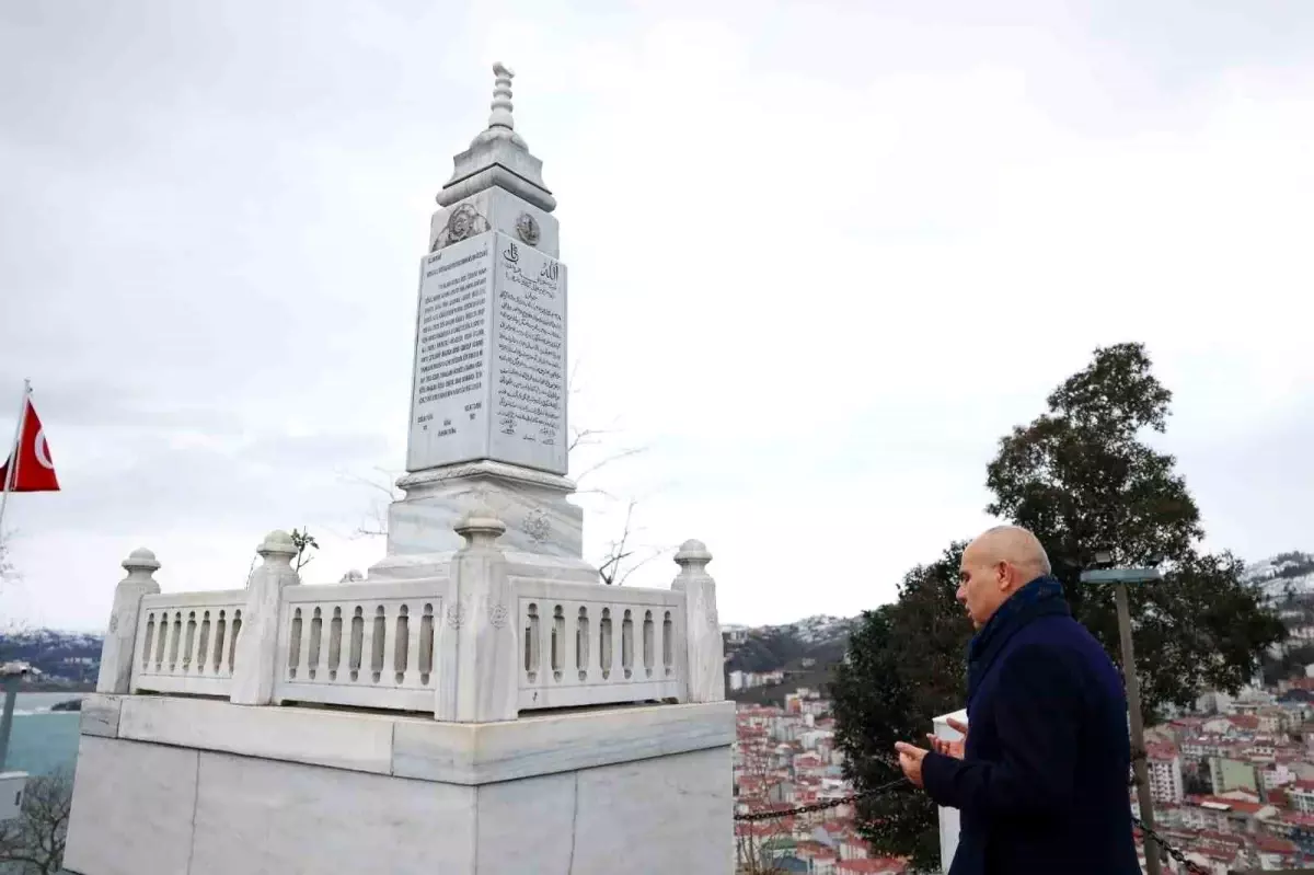 Giresun’un Yeni Valisi Mustafa Koç, Giresun Kalesi’ni Ziyaret Etti