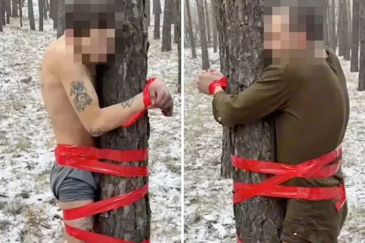 Karla Kaplı Ormanda Asılan Rus Askerlerine Uygulanan Şok Ceza