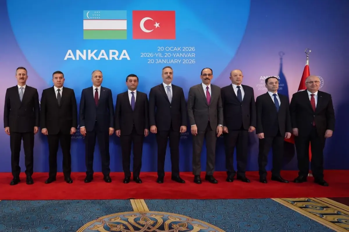 Ankara’da Türkiye‑Özbekistan 4+4 Mekanizması Görüşmeleri Başladı