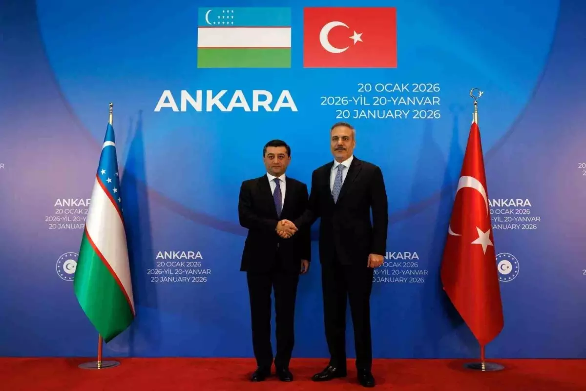 Türkiye ve Özbekistan Dışişleri Bakanları Ankara'da Stratejik Görüşmeler Başlattı