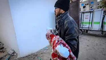 Gazze'de Soğuk Hava Çocuk Ölümlerini Artırdı: 7 Aylık Bebek Hayatını Kaybetti