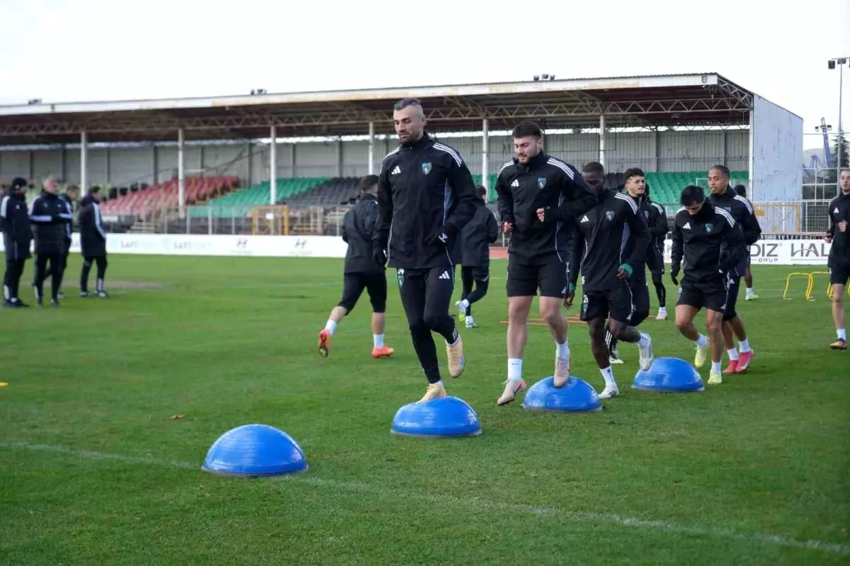 Kocaelispor, Samsunspor Maçına Hızlı Hazırlık Aşamasına Girdi