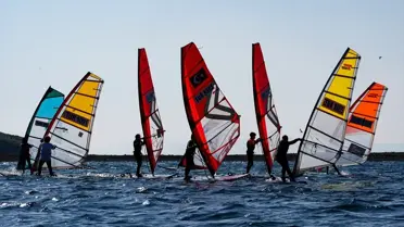 Yelken Ligi yarışından bir an