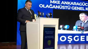 MKE Ankaragücü başkanlık töreni
