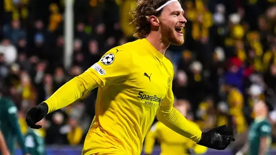 Bodo/Glimt'in gol sevinci