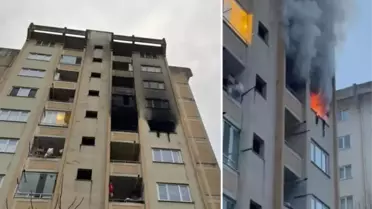 Giresun’da TOKİ Konutunda Çıkan Yangın: Baba ve Oğul Evde Mahsur Kaldı