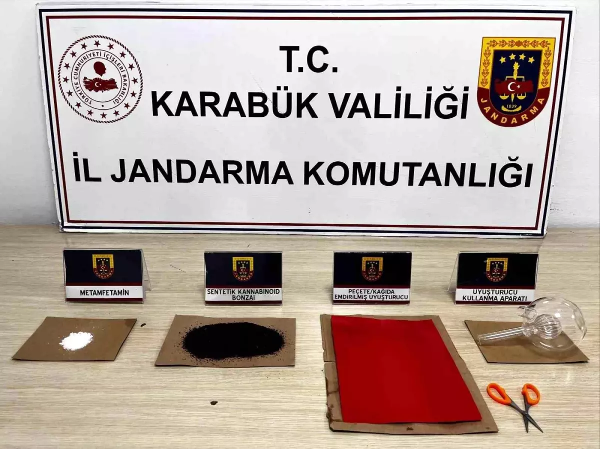 Karabük’te Jandarma’nın Başarılı Uyuşturucu Operasyonu