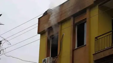 Yangın sonrası iç mekan görüntüsü