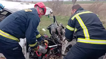 Kırklareli'de Şok Trafik Kazası: 1 Ölü, 1 Ağır Yaralı