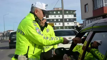 Denetim anından bir fotoğraf