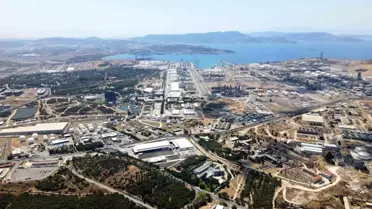 Aliağa ekonomisinde şirket kurulumu grafiği