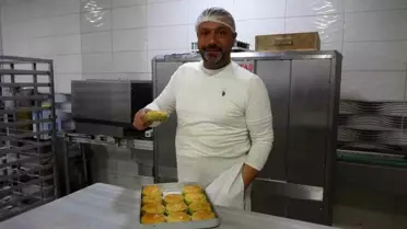 Kilis’te 37 Yıllık Tatlı Ustası, Burger Tatlıyla Geleneksel Lezzeti Yeniden Yaratıyor