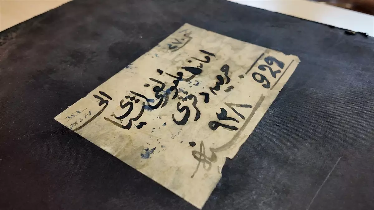 Ankara Adliyesi'nde 1926'ya Ait Tarihi Defter Gün yüzüne çıktı