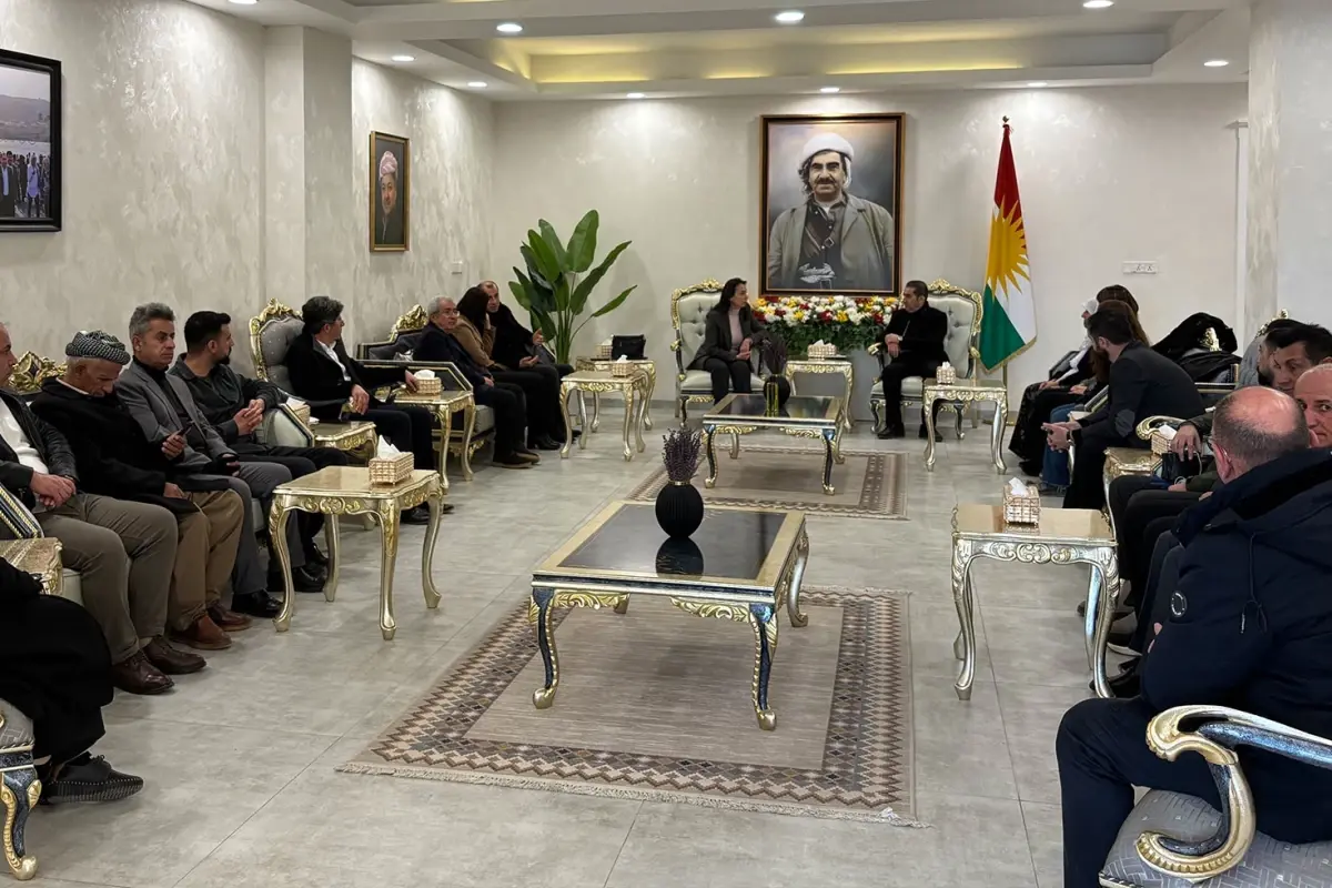 DEM Parti heyeti Irak Kürt Bölgesi'nde