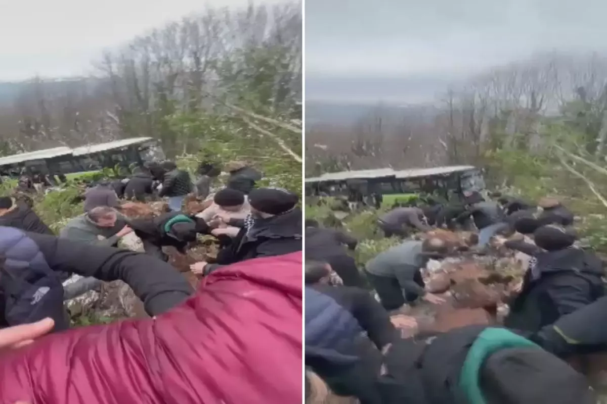 Kartepe'de Belediye Otobüsü Şarampole Yuvarlandı: Çok Sayıda Yaralı ve Acil Müdahale