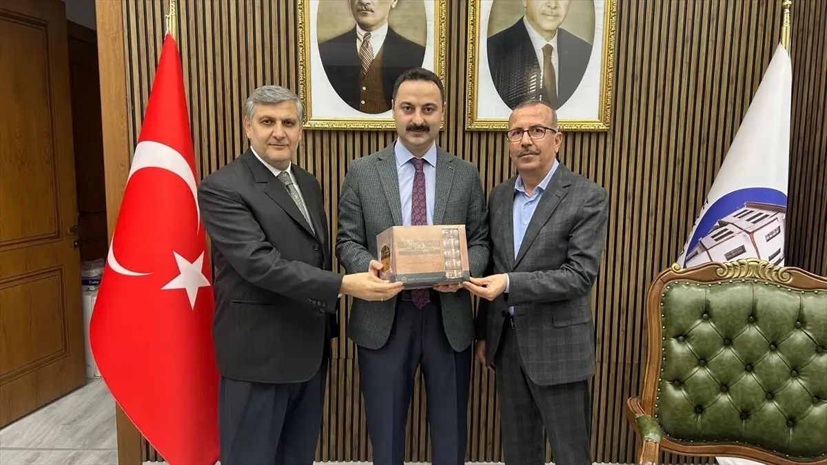 TDV Uzmanları Havza Kaymakamı Ayvat’ı Ziyaret Etti, Kuran Kursu Destekleri Görüşüldü