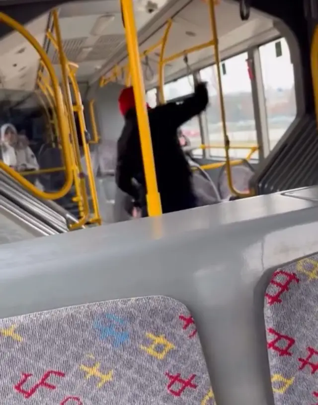 Görgü tanıkları olay yerinden görüntüler