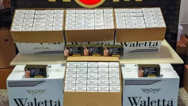 Ele geçirilen boş makaronlar