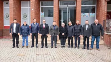 Vali Sözer'in Bayırköy ziyaretinden bir kare