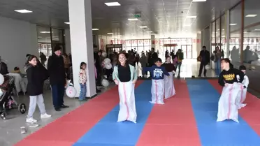 Çocuk Şenliği etkinliklerinden bir anlık görüntü