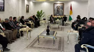 DEM Parti Heyeti Irak ve Suriye'nin Kuzeyine Yolculuk Etti