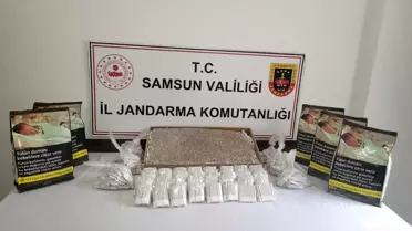 Ayvacık’ta Jandarma’dan 9 Bin Makaron ve 5 Kg Bandrolsüz Tütün Operasyonu