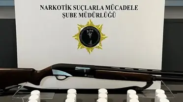 Operasyon sırasında ele geçirilen maddeler